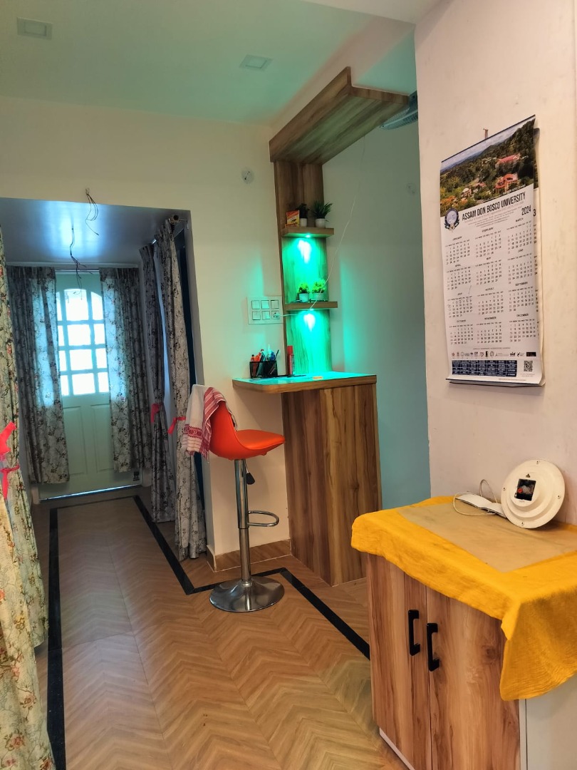 Fully Furnished 3bhk in Six Mile, Guwahati, Assam, India for Rent